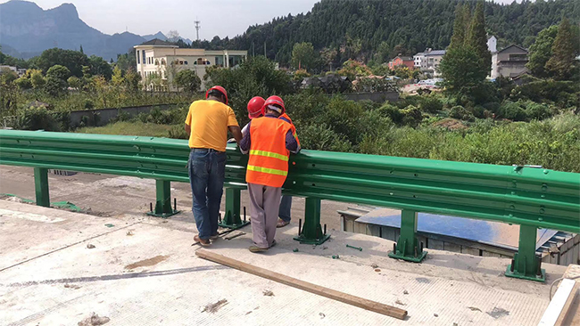 绥化高速公路护栏板的维护确保道路安全的关键环节